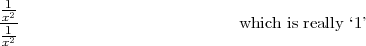 12
x1--                           which is really ‘1’
x2  